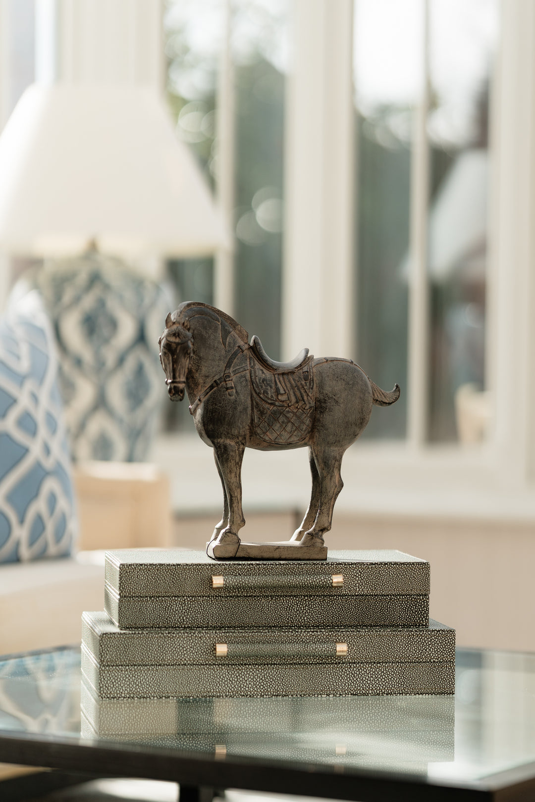 Rustic Style Horse Ornament Equestrian