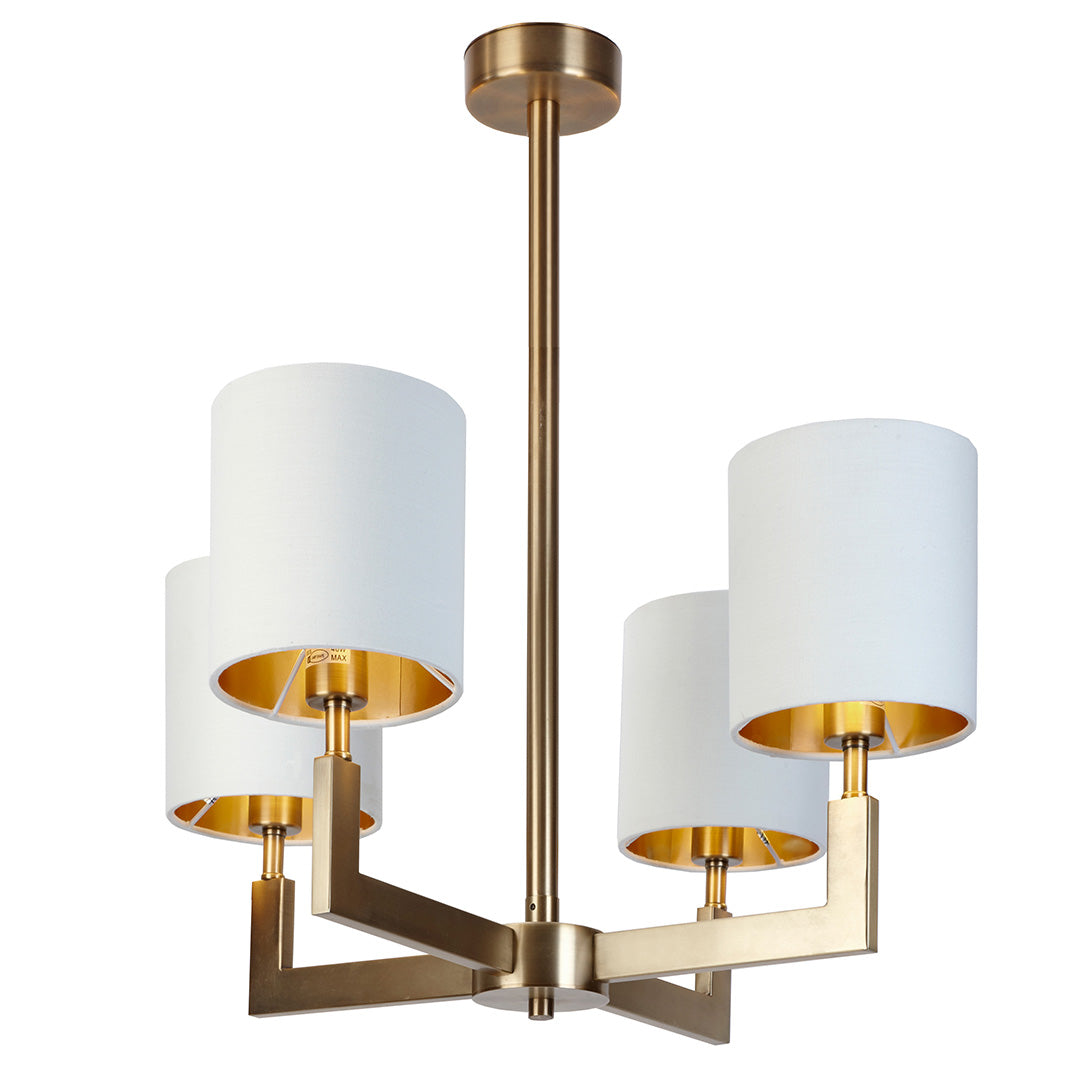 Ealga 4 Arm Chandelier