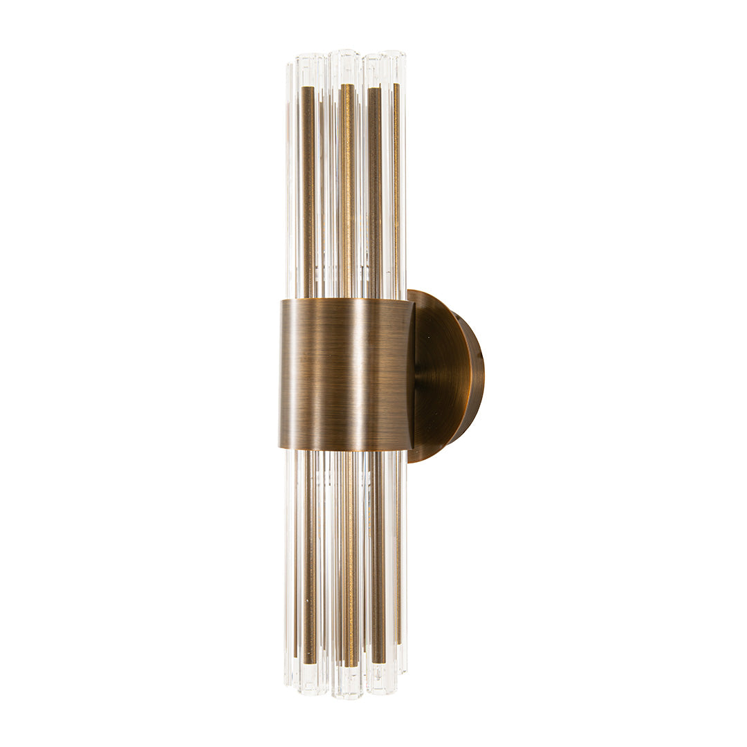 Colmar Antique Brass Wall Lamp