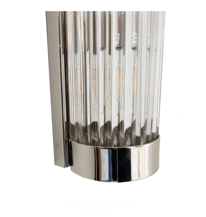 Nasir Long Nickel Wall Lamp