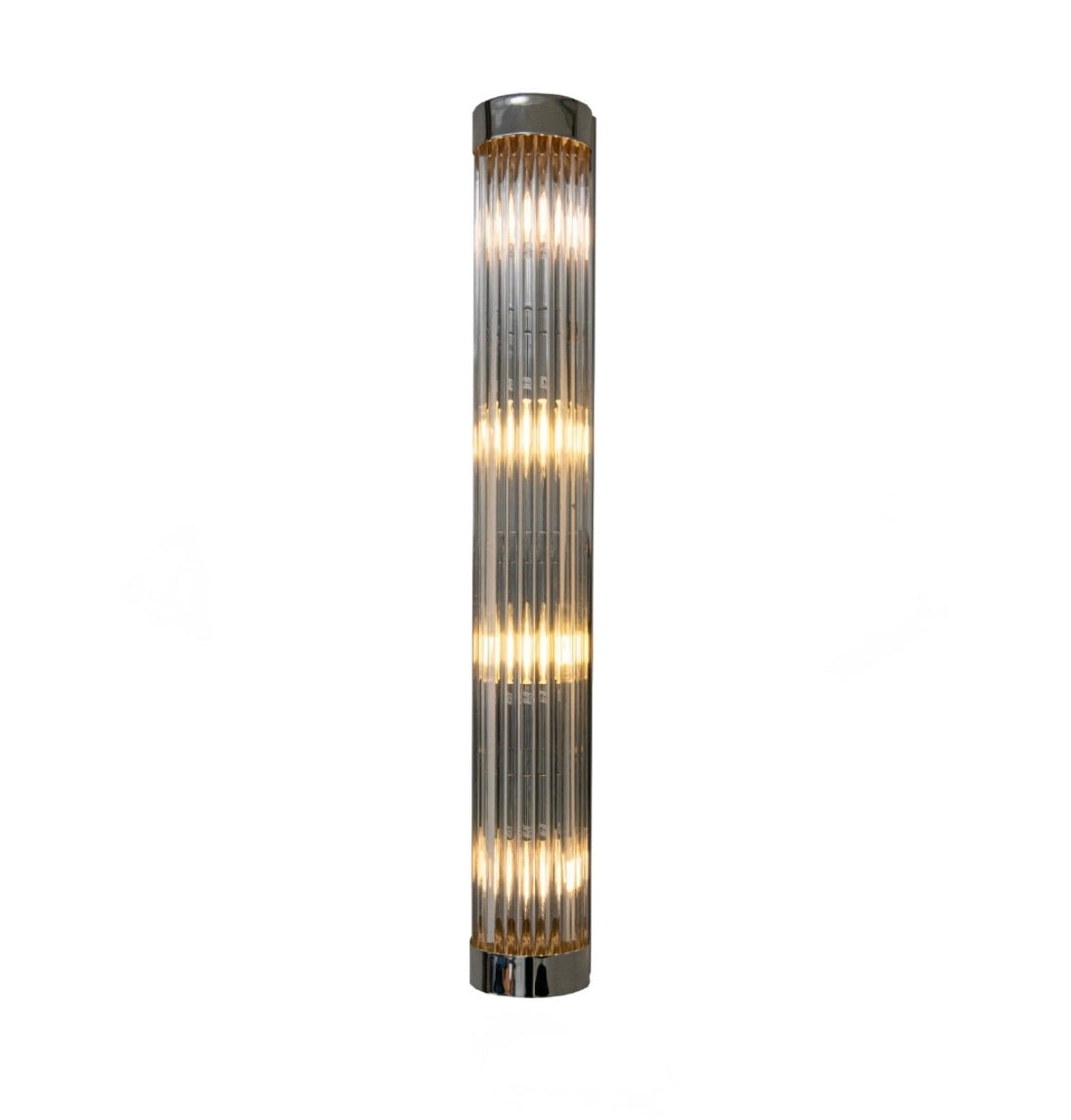 Nasir Long Nickel Wall Lamp