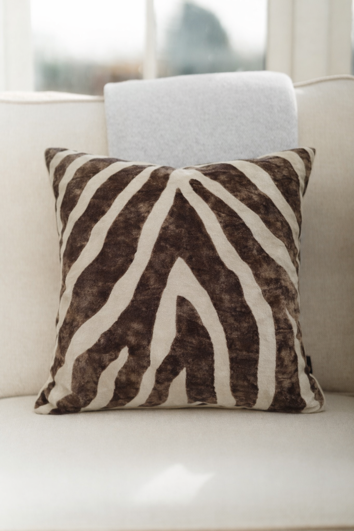 Zebedeedodah Choc Cushion