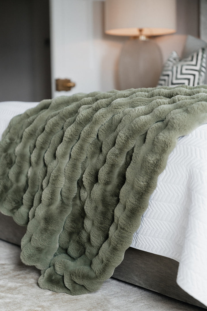 Sage Luxe Throw