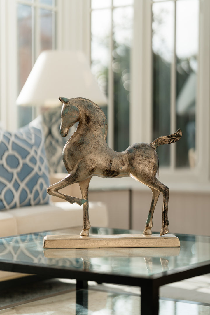 Bronze Statement Horse ornament Equestrian