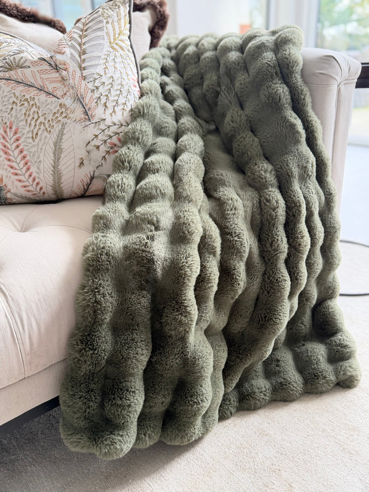 Sage Luxe Throw