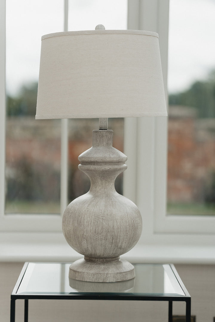 Amorie Table Lamp With Linen Shade