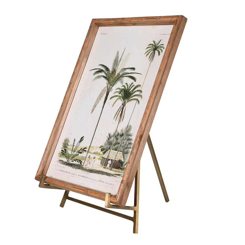 Antique Brass Easel