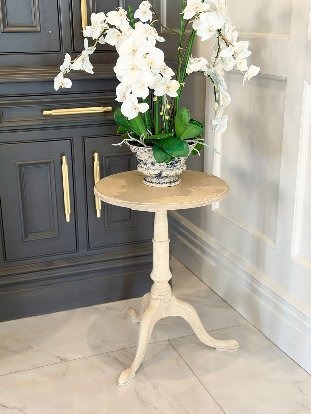 Antique Round Side Table