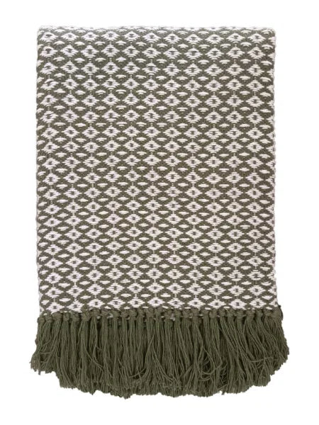 Cotswold Green Throw