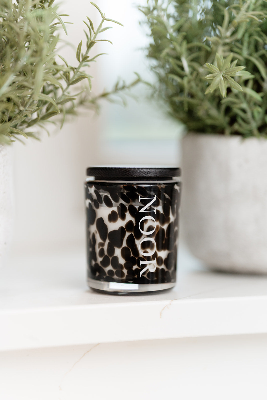 Noor Animal Print Candle