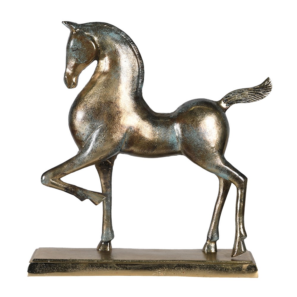 Benin Bronze Horse