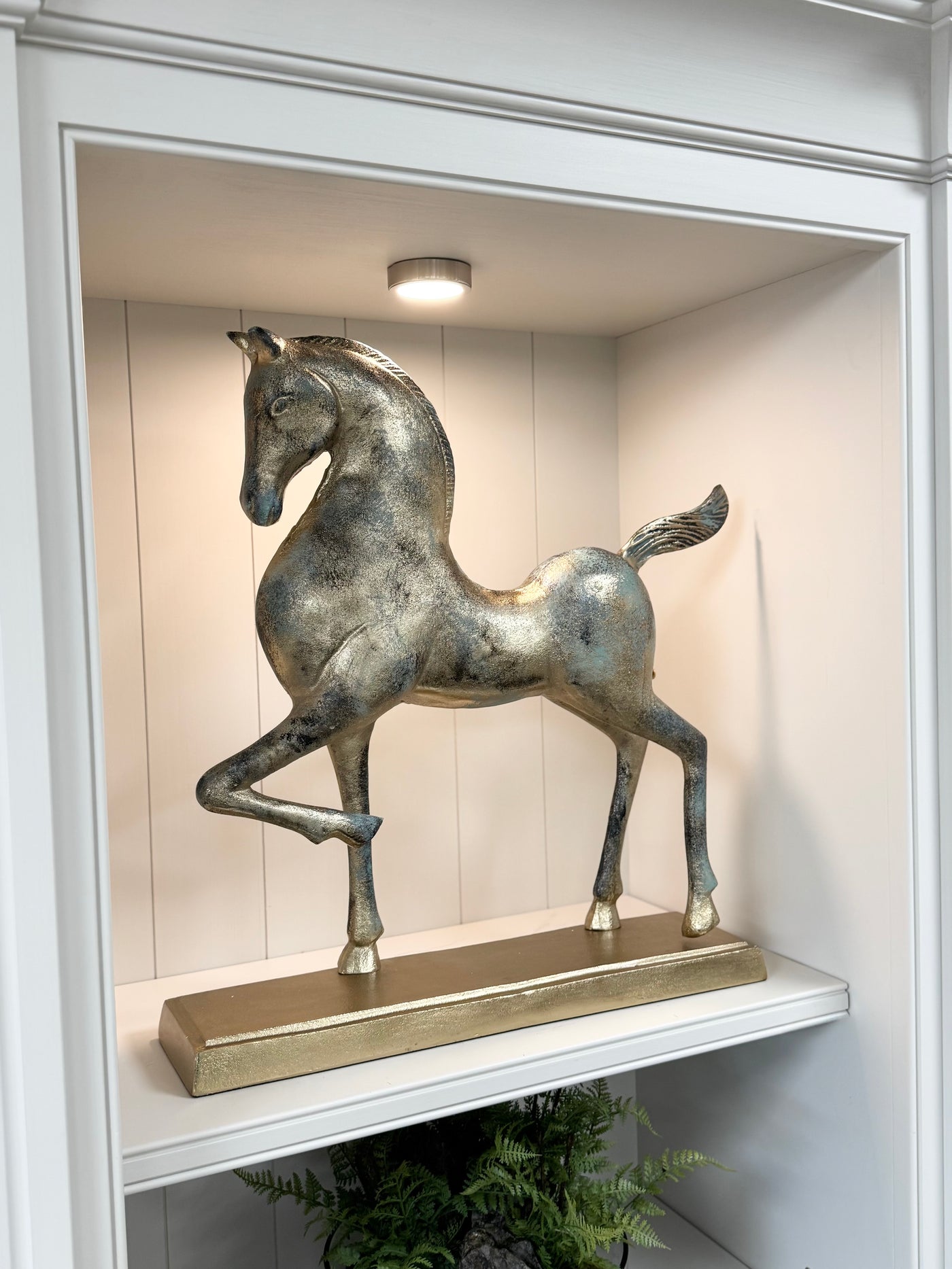 Benin Bronze Horse