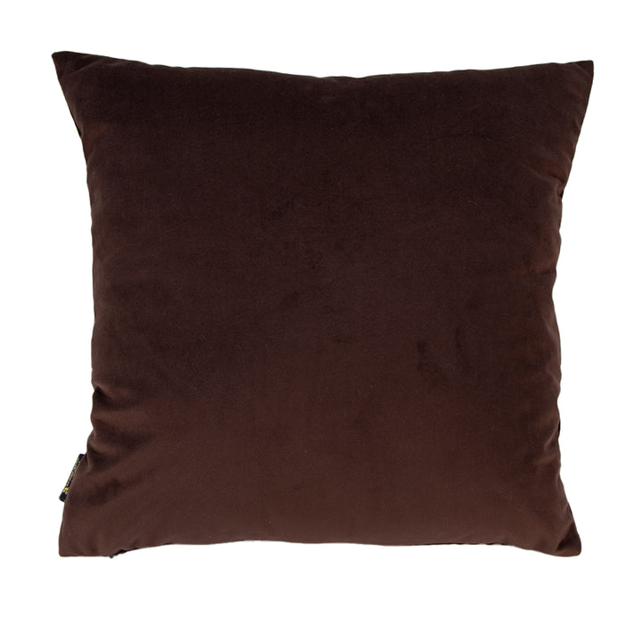 Brown pillow on a white background