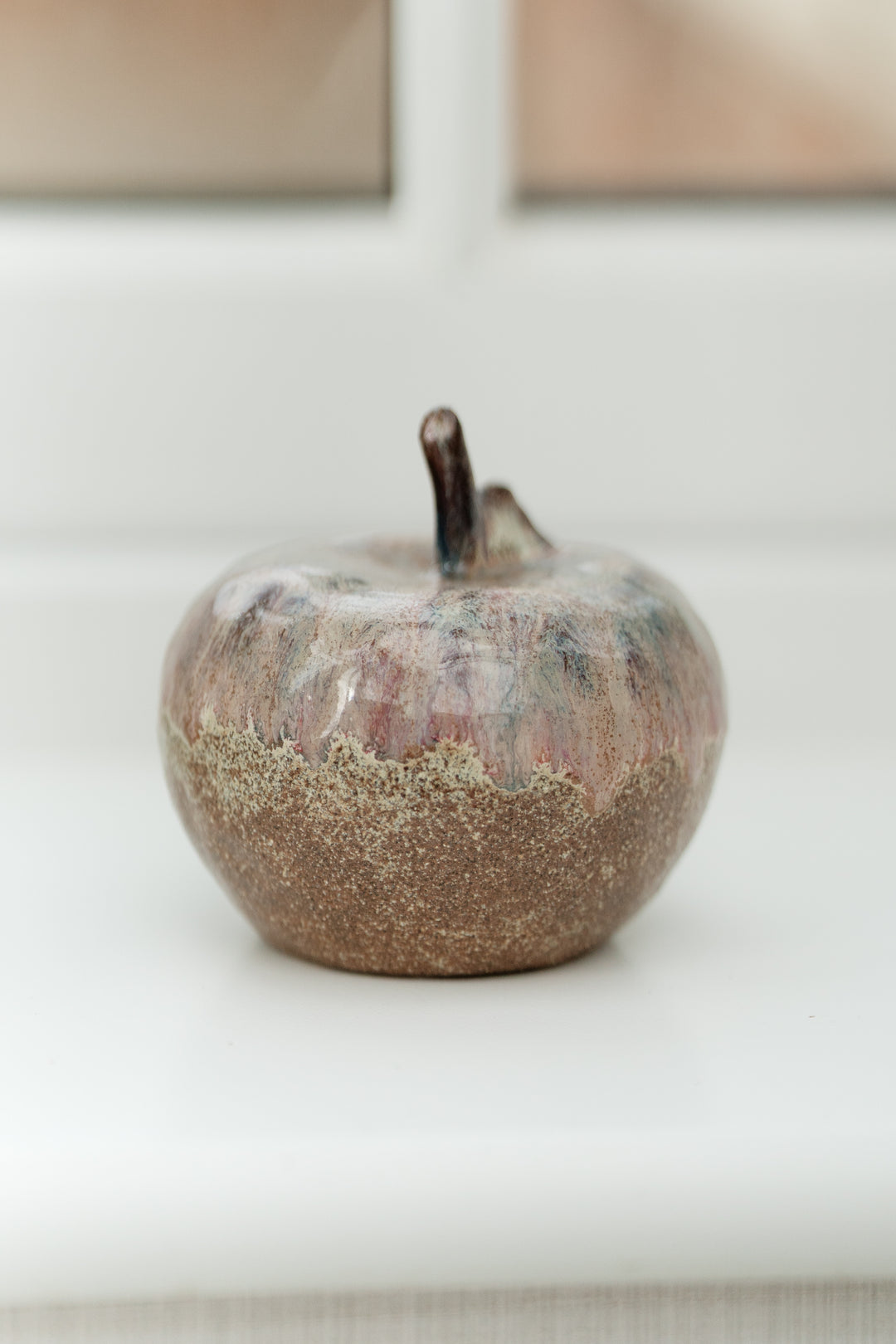  Brown Ombré Large Apple Ornament