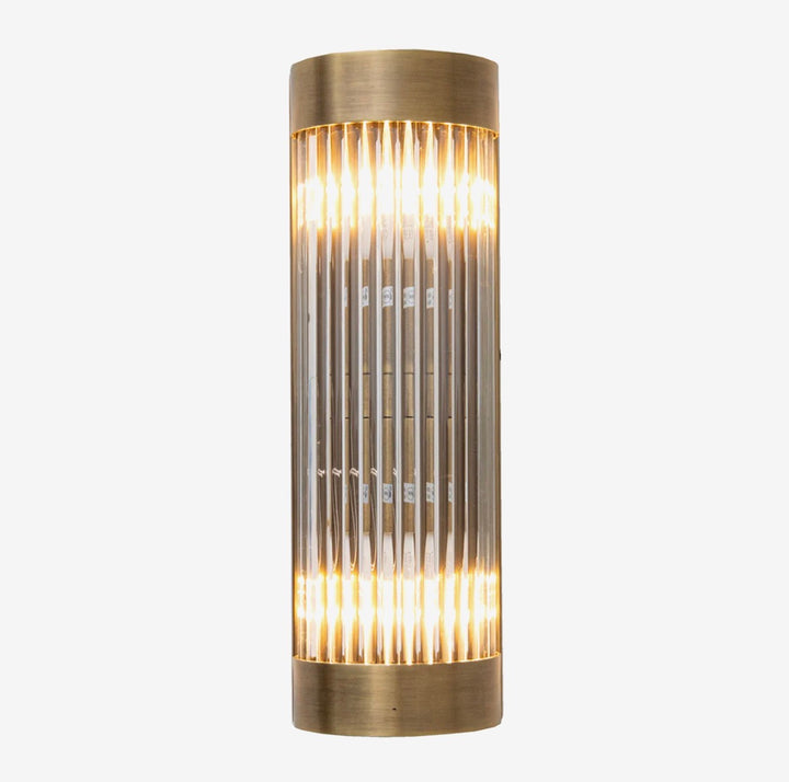 Nasir Antique Brass Finish Wall Lamp