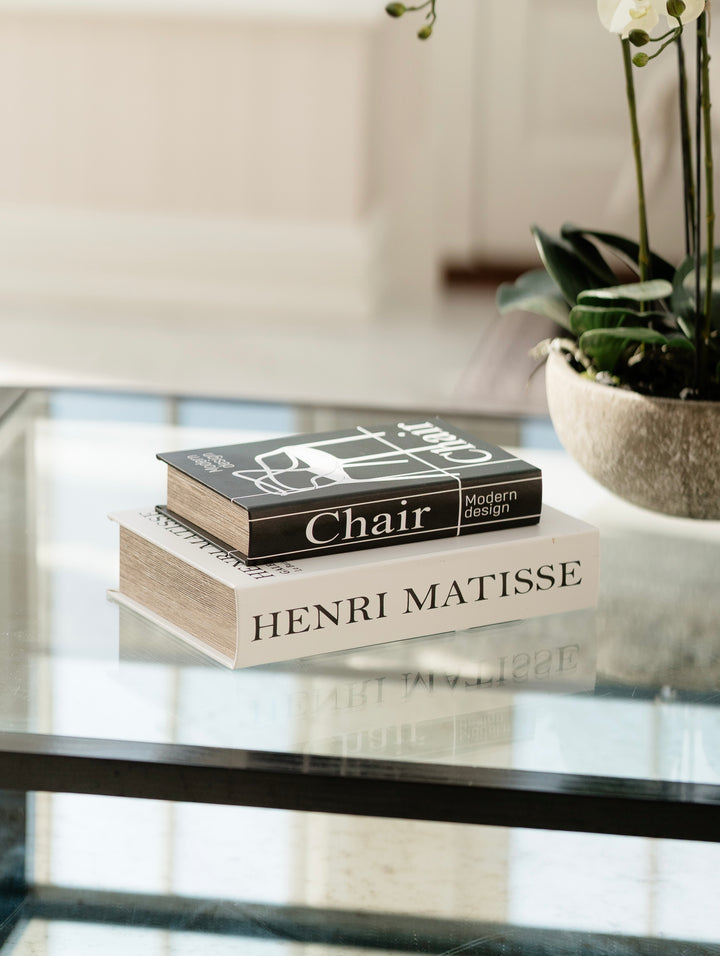 Set of 2 Modern Design Book Boxes