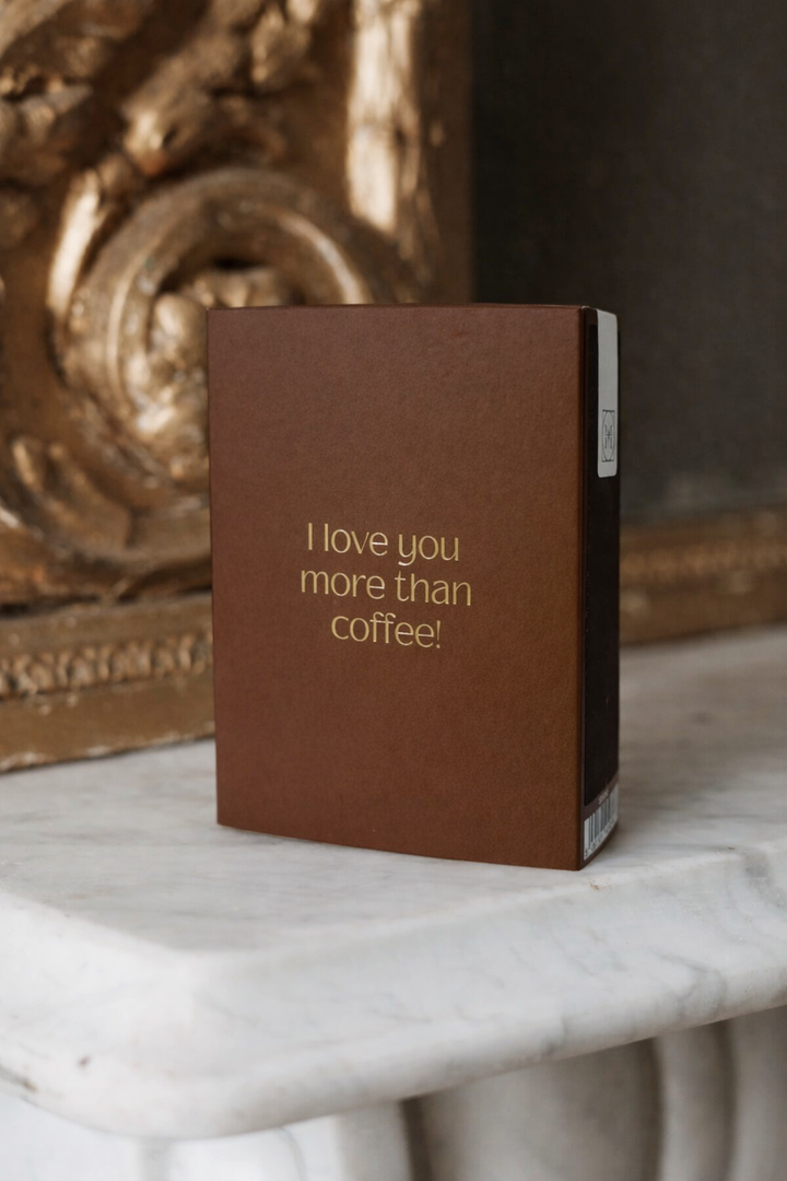 I love You More Than Coffee Matches