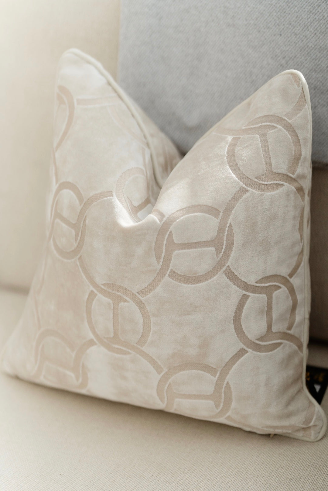 Hookup Ivory Cushion Large