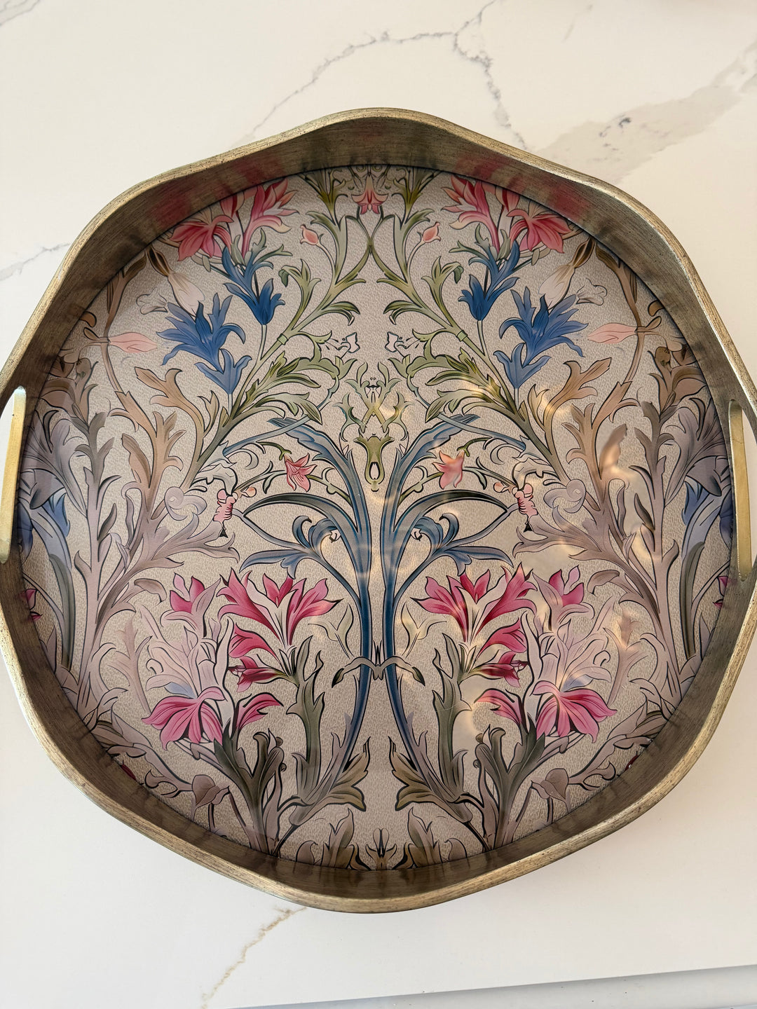 Floral Woodland large Tray