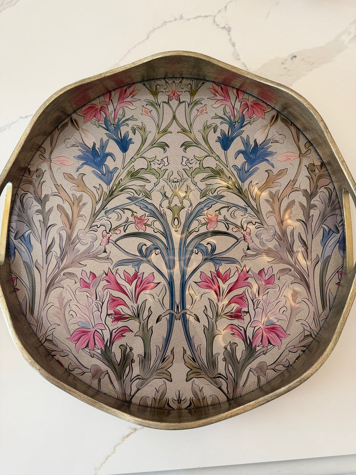 Floral Woodland large Tray