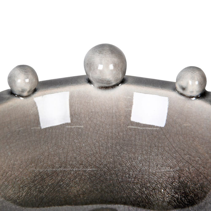 Grey Trinket Bobble Bowl