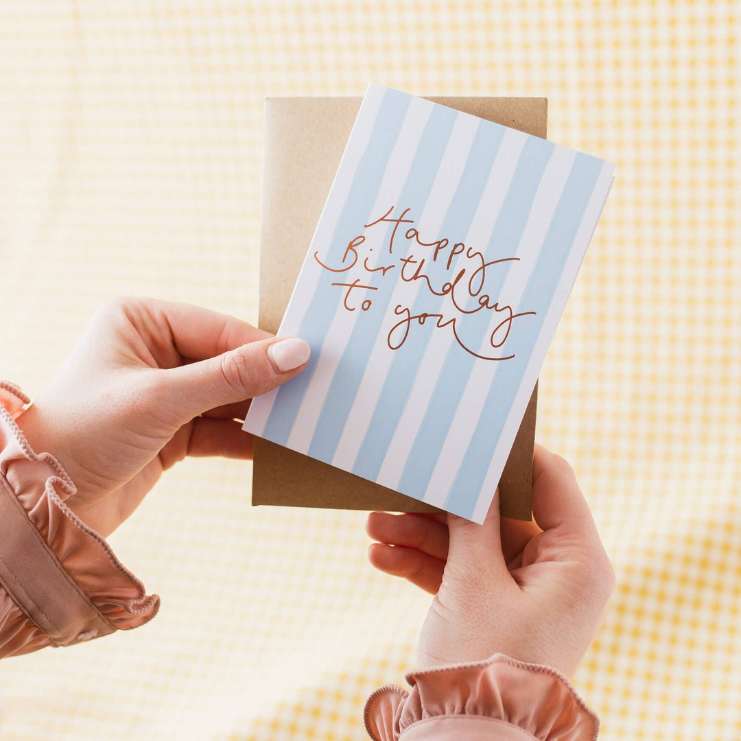 'Happy Birthday to You’ Card