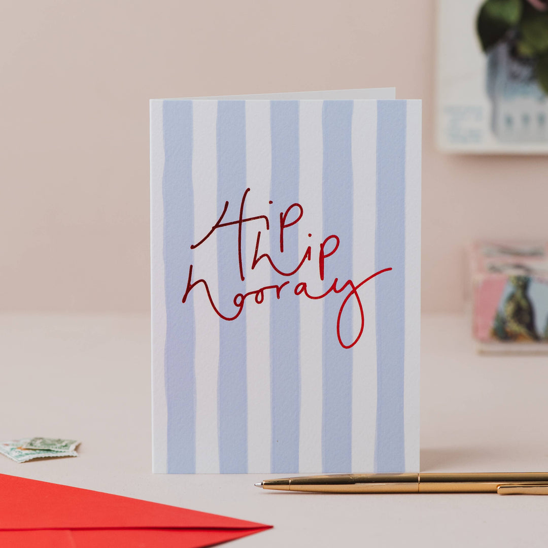'Hip Hip Hooray' Card