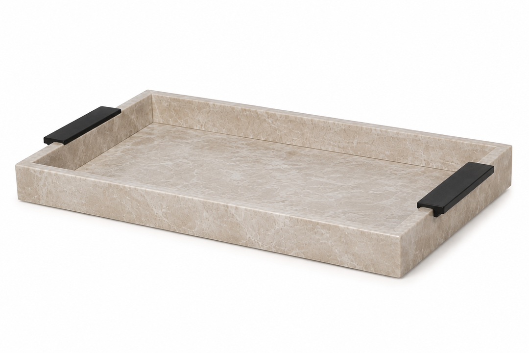 Faux Leather Trinket Tray medium