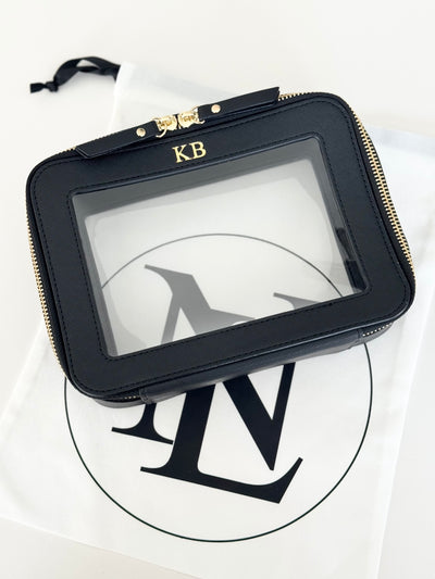 Personalised Norfolk See-through Cosmetic Bag