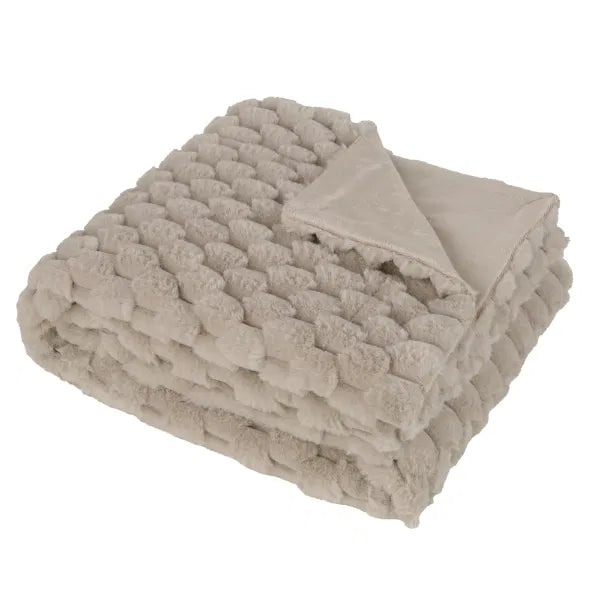Koochikoo Taupe Throw