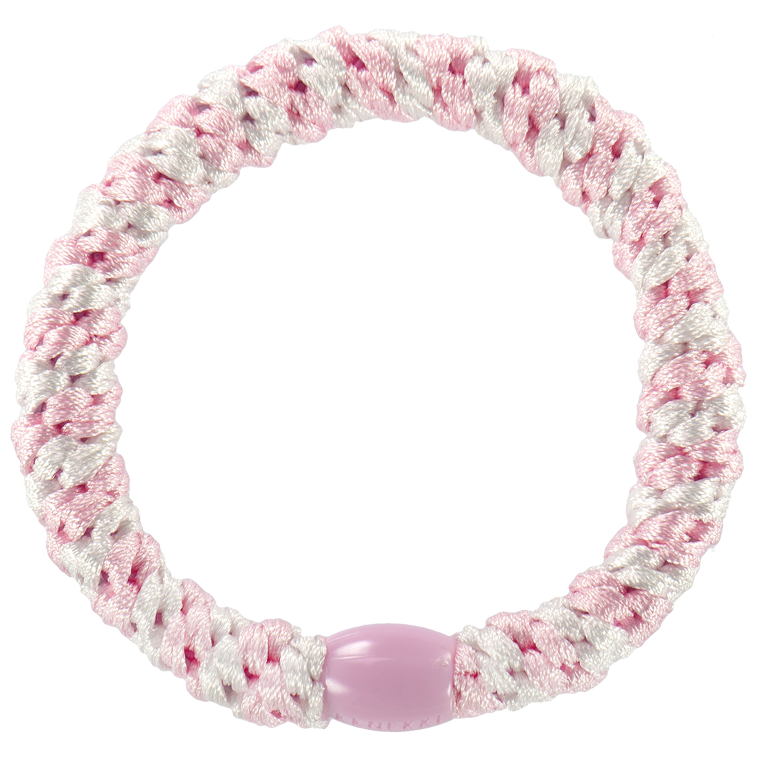 LIGHT PINK-WHITE STRIPE
