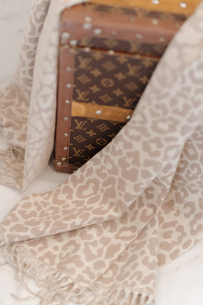 Leopard Print Scarf