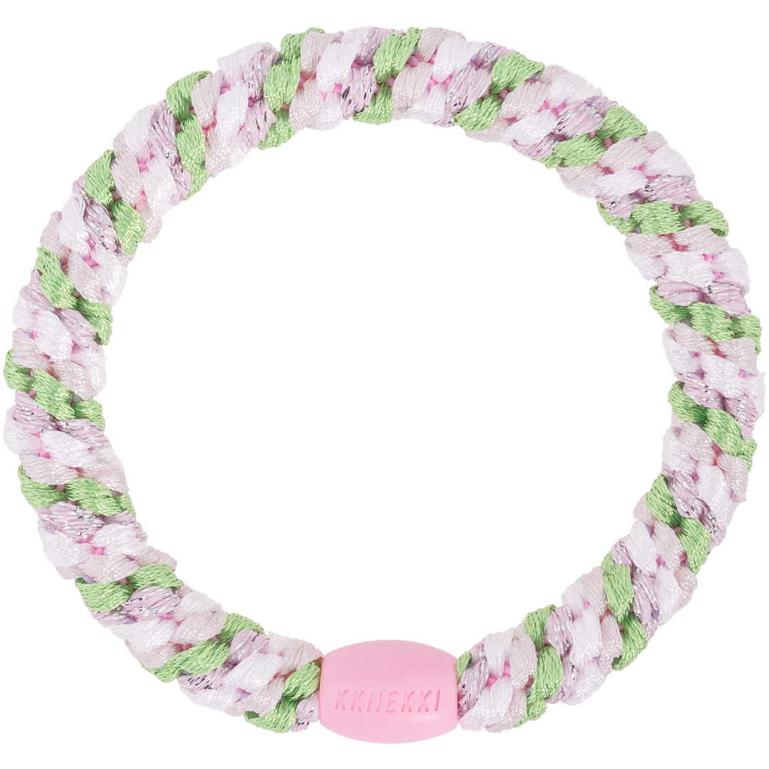 MIX GRASS GREEN PINK GLITTER KKNEKKI
