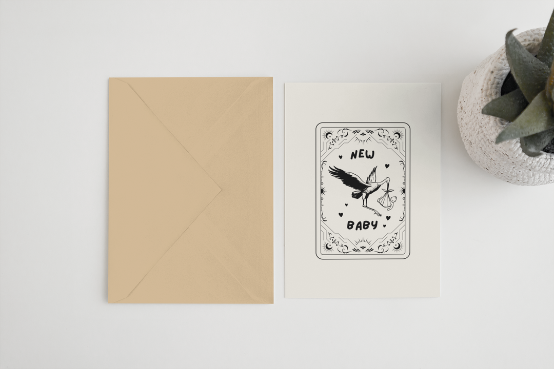 New baby tarot style