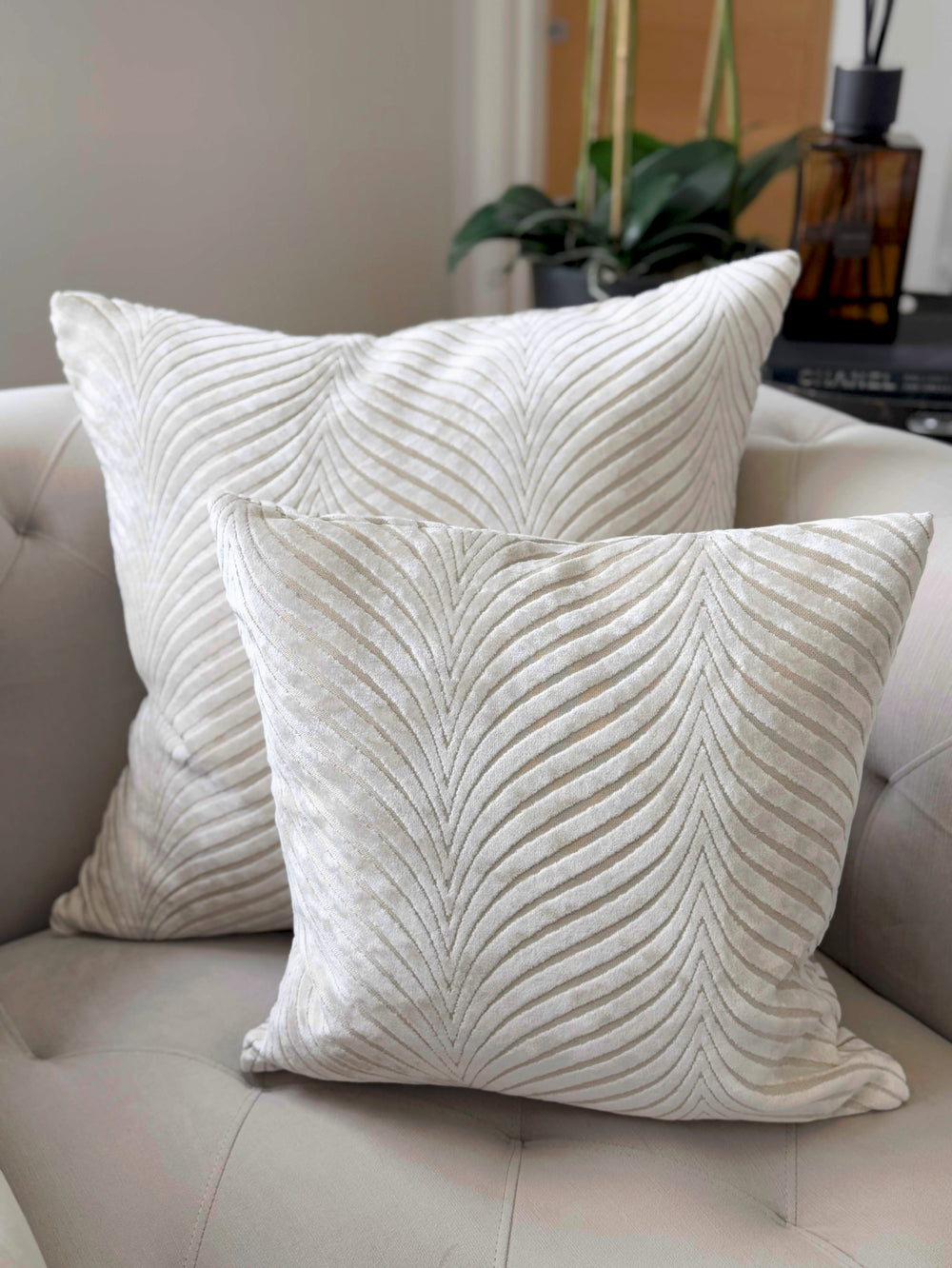 Norfolk Ivory Cushion