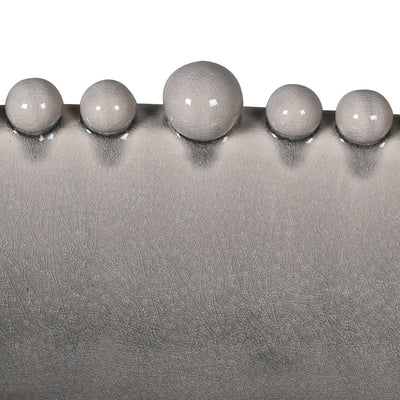 Cream Oval Bobble Edged Bowl