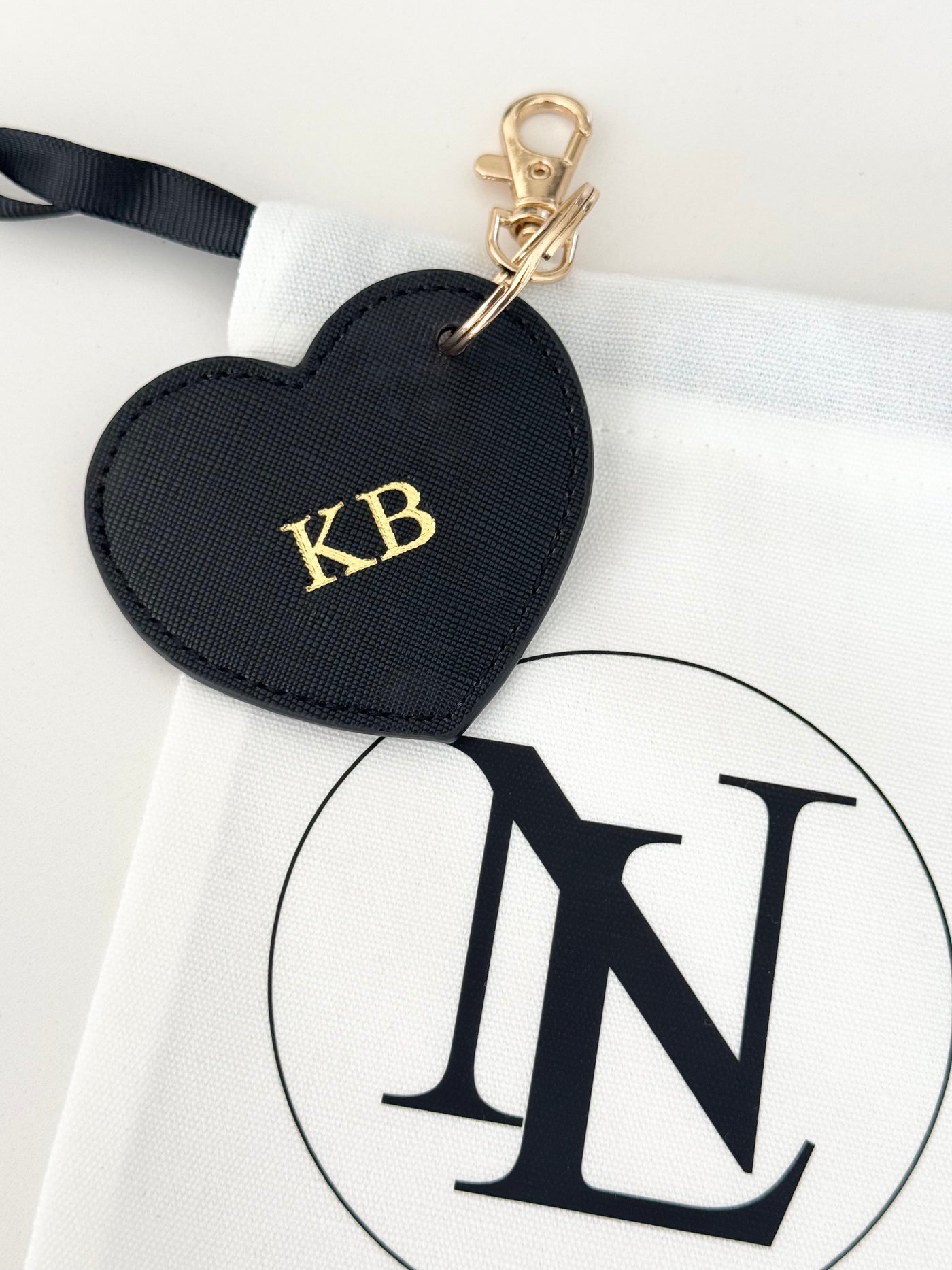 Personalised Norfolk Heart Keyring
