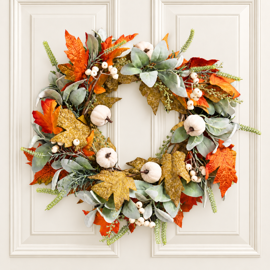 Pumpkin Wreath