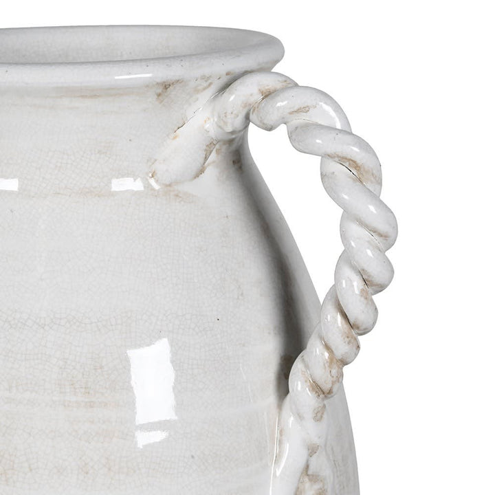 Roman Twisted Handles Ceramic Jug