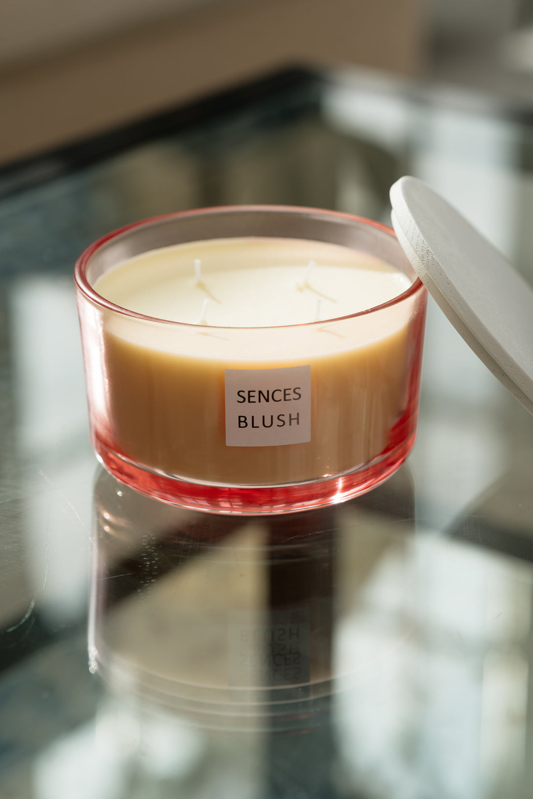 Sences Blush Lidded Candle