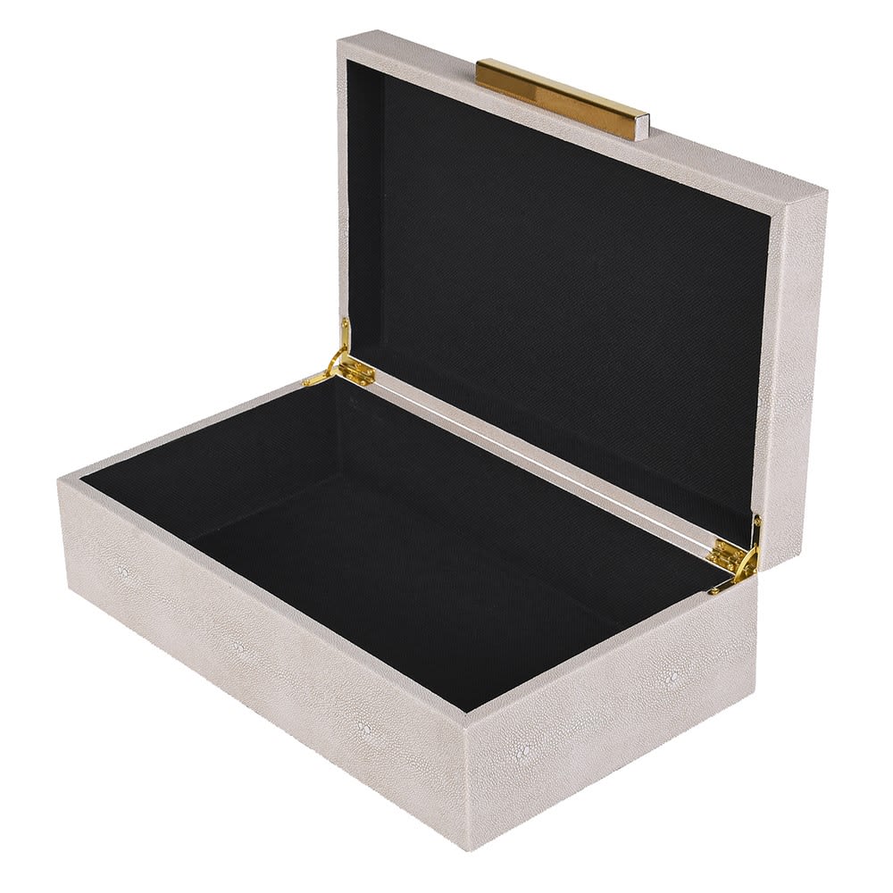 Set of 3 Taupe Boxes