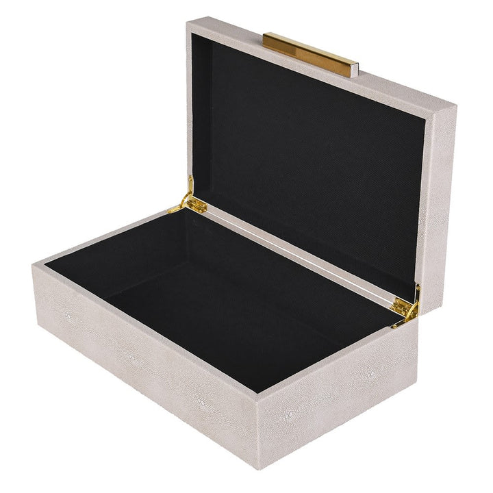 Set of 3 Taupe Boxes