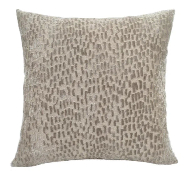 Large Melody Taupe Cushion
