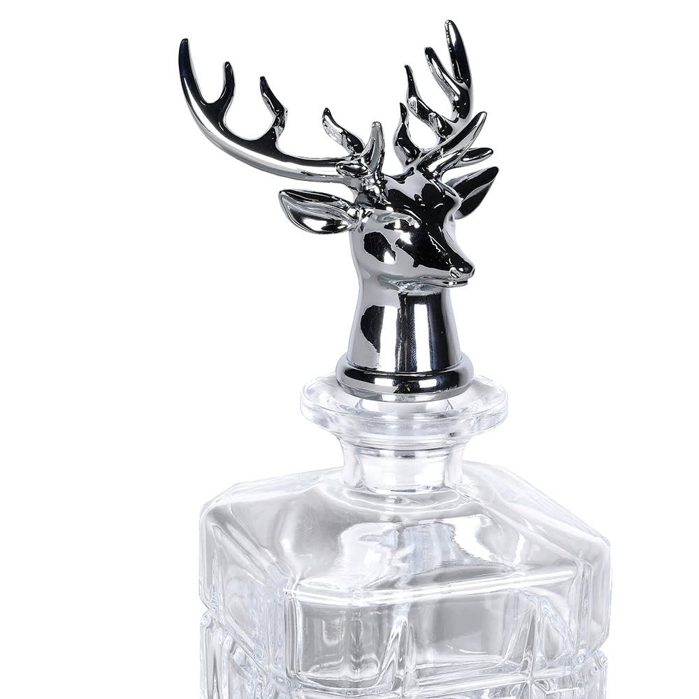 Stag Glass Decanter Set