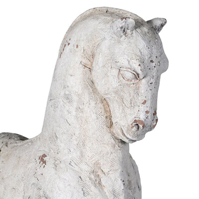 Stone Effect Horse Sculpture