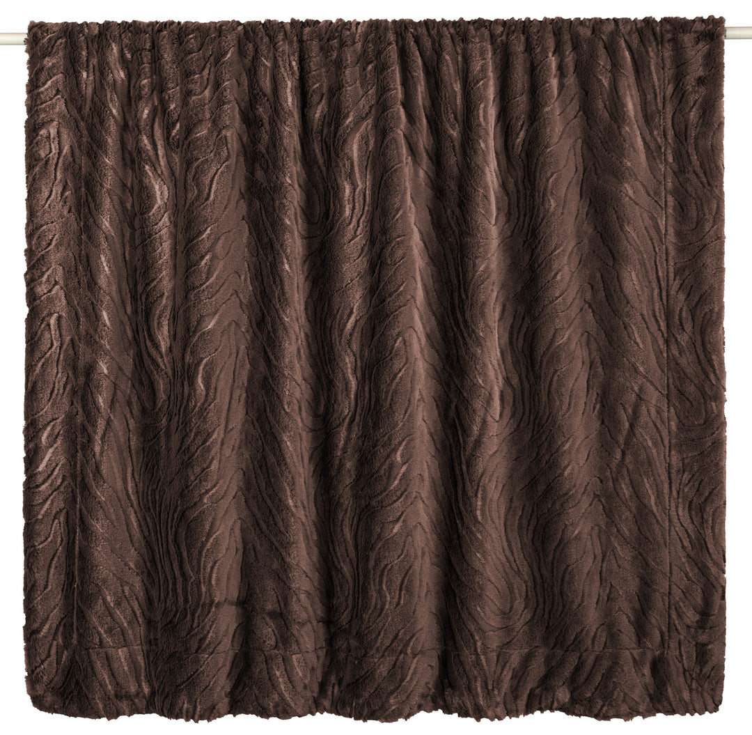 Ziggy Chocolate throw