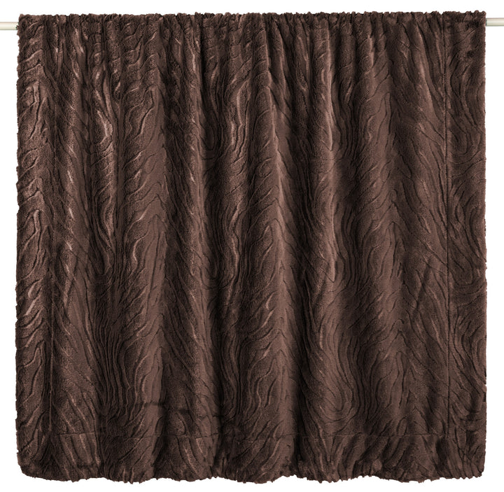 Ziggy Chocolate throw