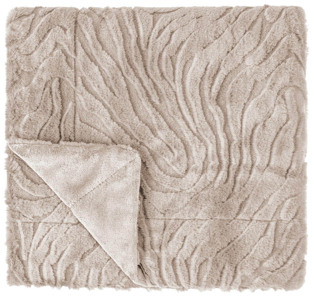 Ziggy Taupe Throw