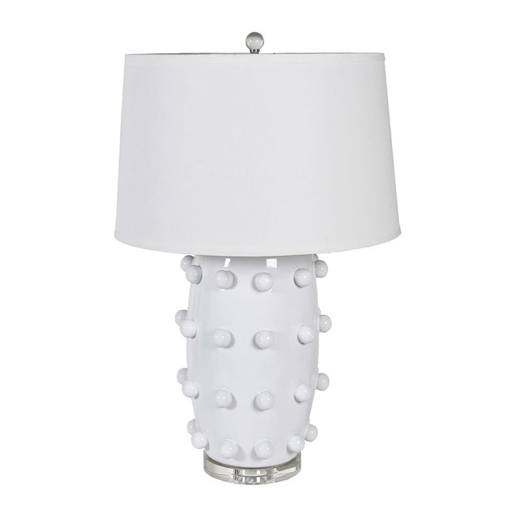 WHITE BOBBLE LAMP