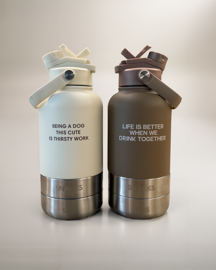 The Bowl Bottle | 3-in-1 Travel Bottle: Marshmalllow